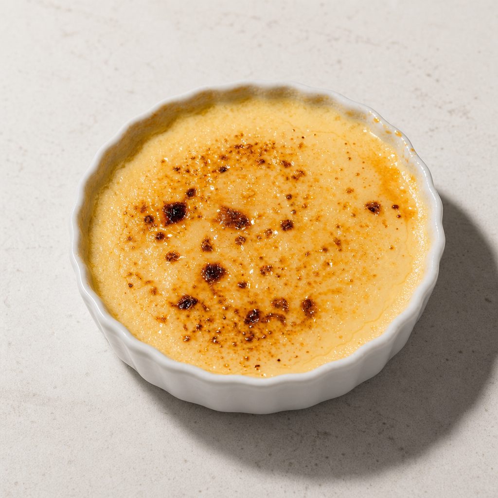VANILLA CREME BRULEE.
