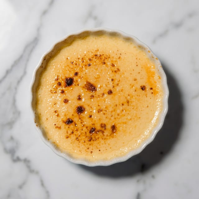 VANILLA CREME BRULEE.